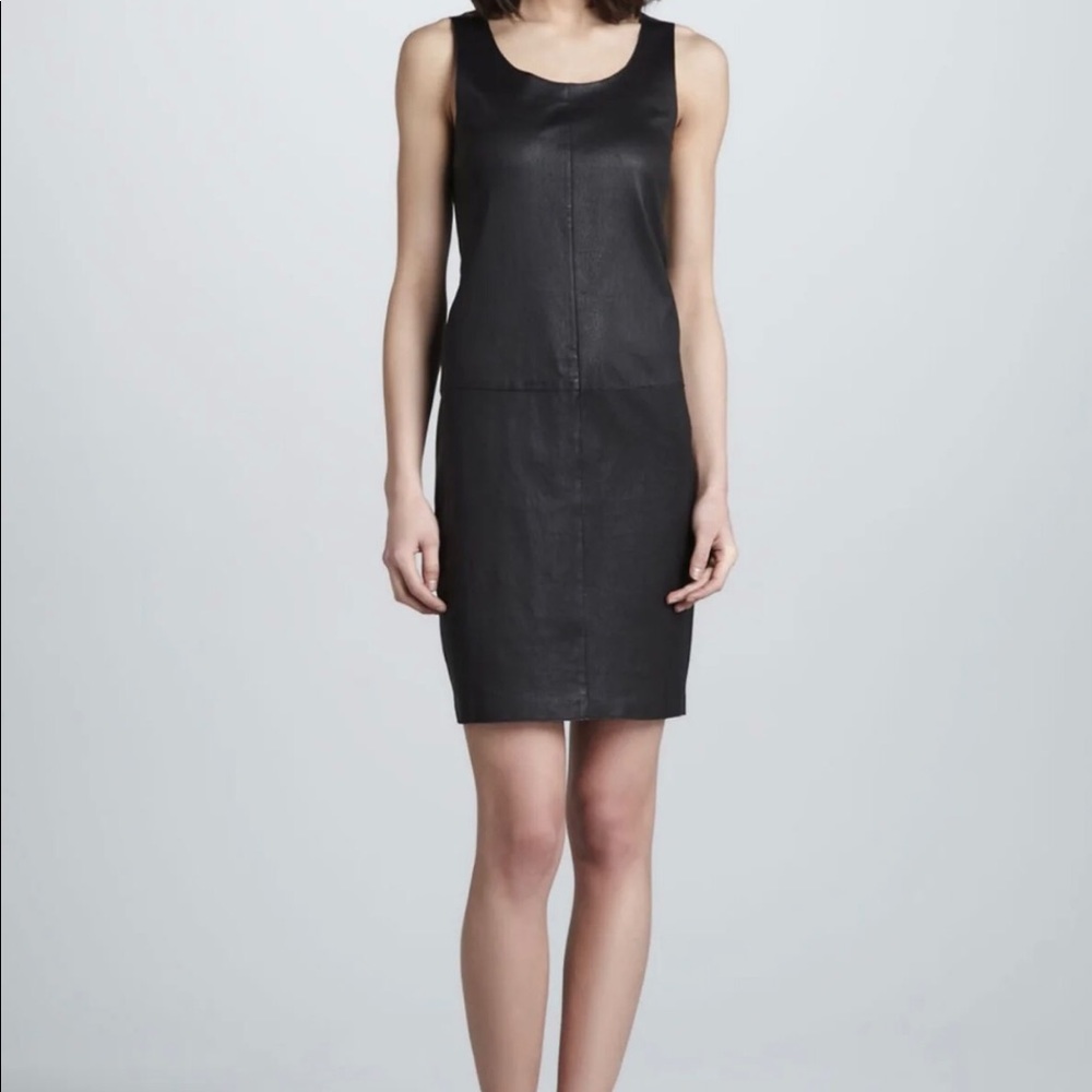 Authentic Vince leather dress